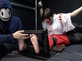 「くすぐり激よわ巫女ののかちゃん、足枷ブラシくすぐりを受けて泣き顔で叫びながら大爆笑！」わかしラボVol.031- 5 有加里ののか